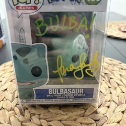 Bulbasaur Signed Tara Sands