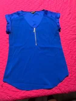 Silk work shirt size small