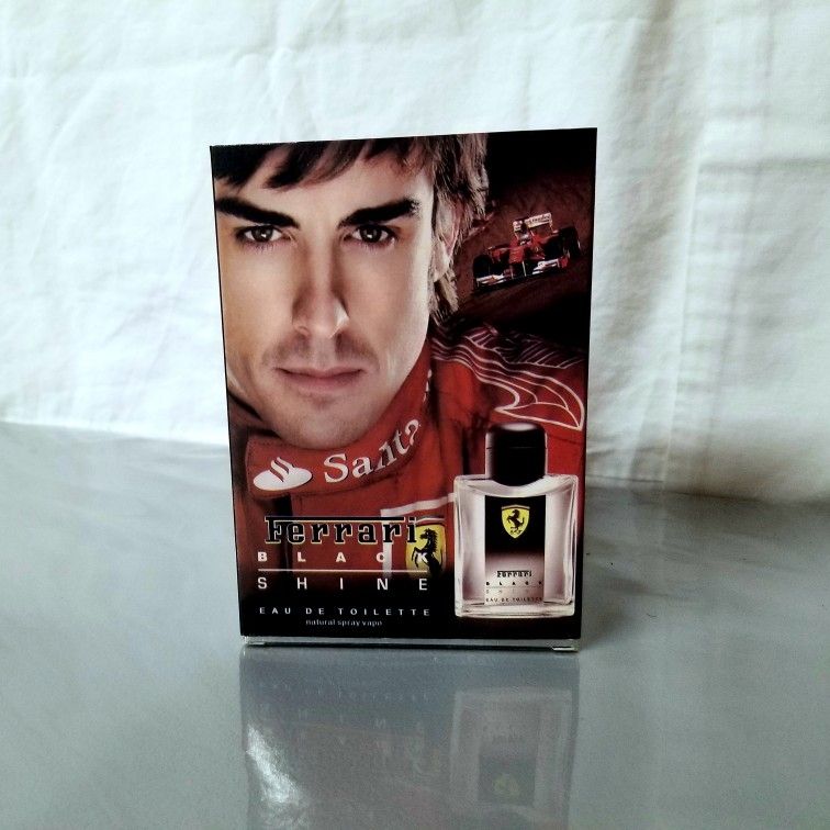 Mens Ferrari Black Shine 4.2 oz Cologne Fragrance