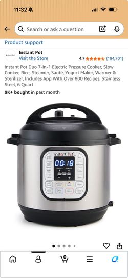 Instant Pot 6 Qtz
