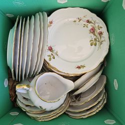 3 Boxes Of Fine China