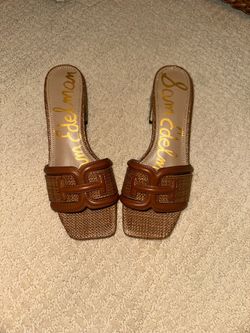 Sam Edelman Woven Slide Heels