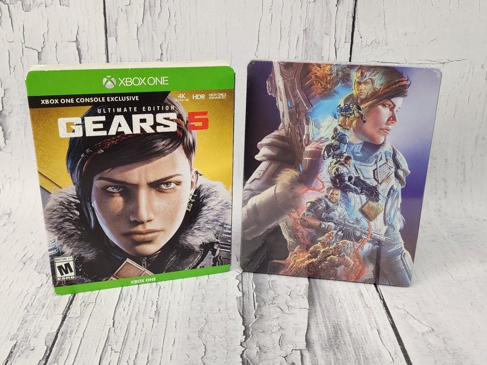 Brand New GEARS Of War 5 Ultimate Steelbook Edition