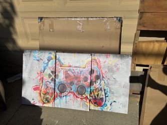 Game console canvas