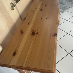 SOLID WOOD CONSOLE TABLE