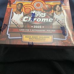 2025 Topps Chrome Basketball McDonald’s All-American Hobby Box