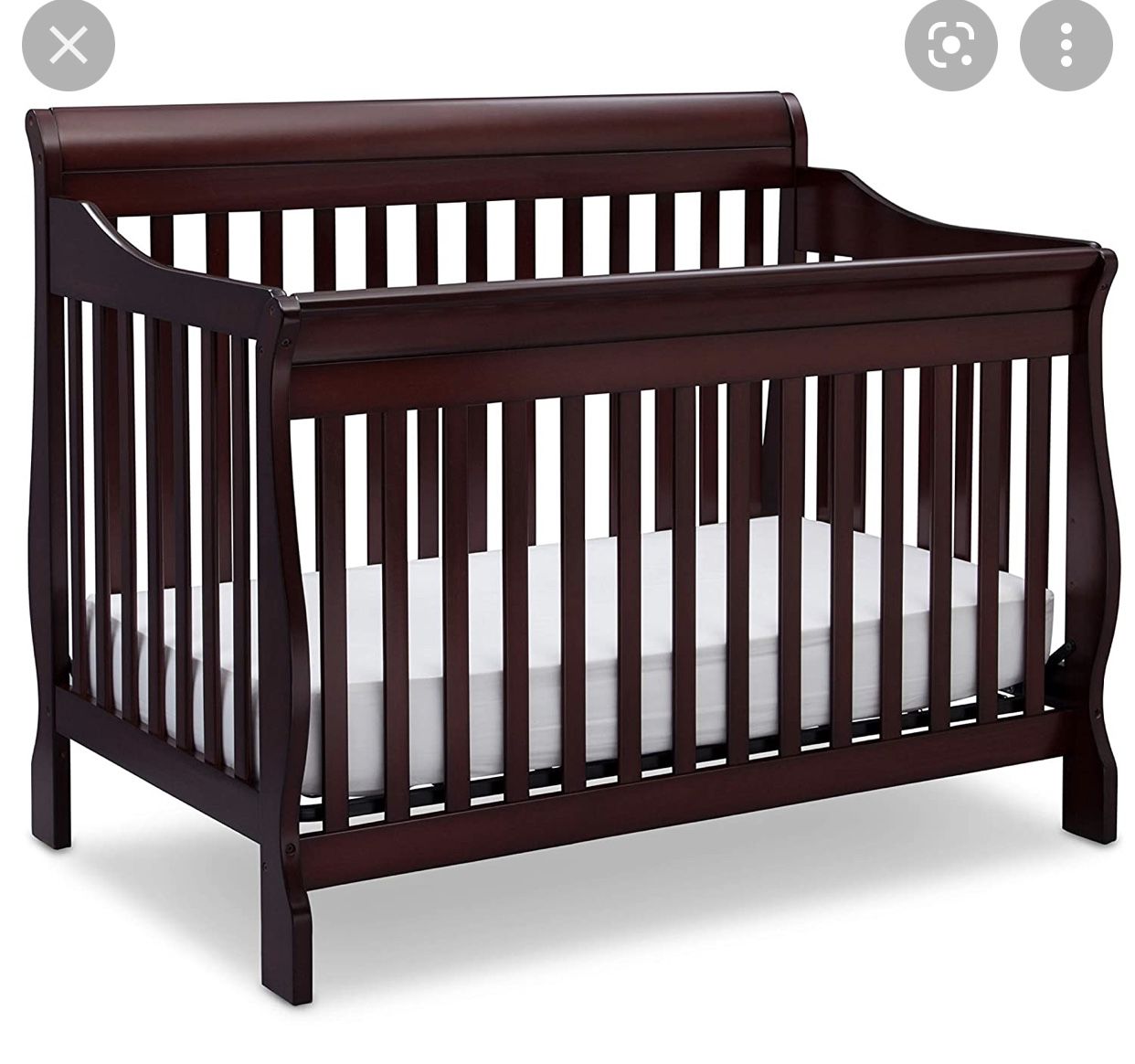 Baby Crib Convertible 3 In 1 