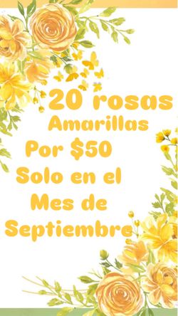 Ramo de rosas amarillas
