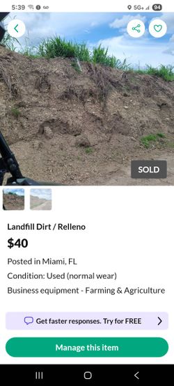 Landfill Dirt / Relleno