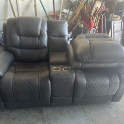Electric Loveseat Recliner 