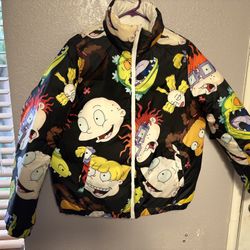 Reversible member Only Jacket Rugrats 