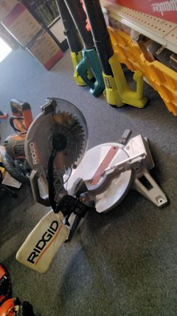 RIDGID 12 IN. COMPOUND MITER SAW