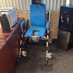 Paraplegic Or Quadriplegic Cammode  Shower Chair