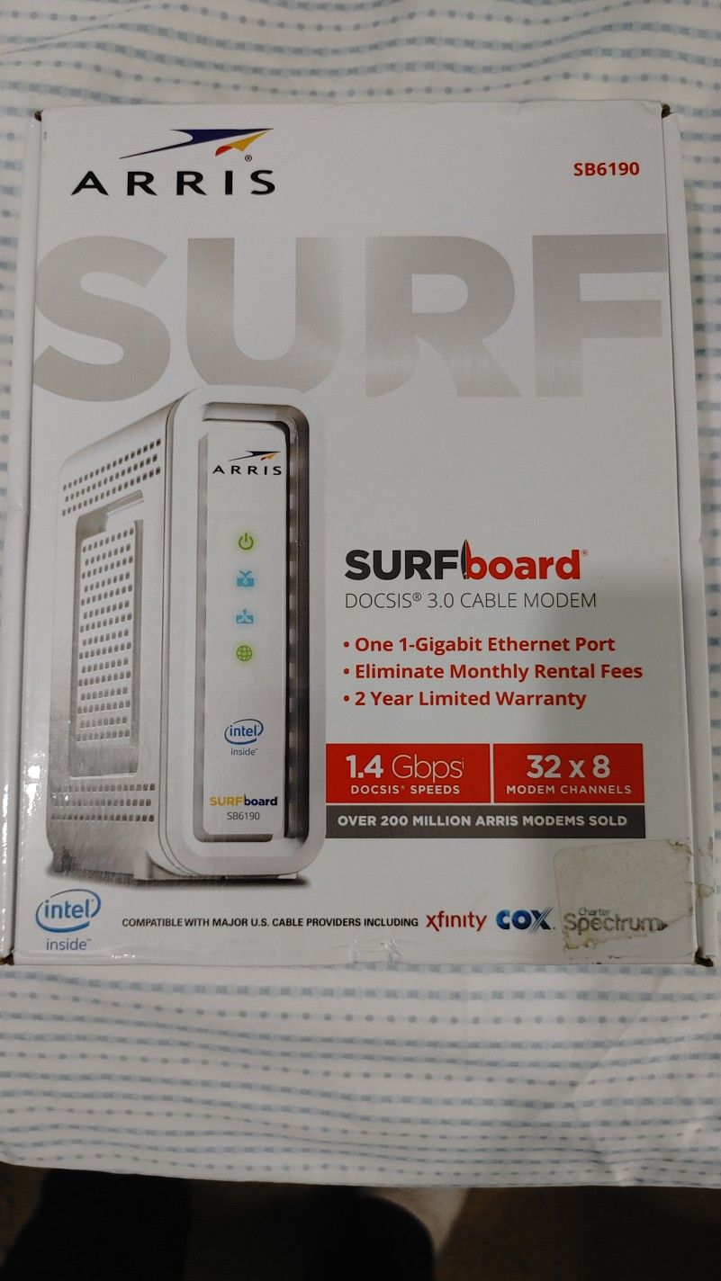 Modem INTERNET Arris Surfboard SB6190