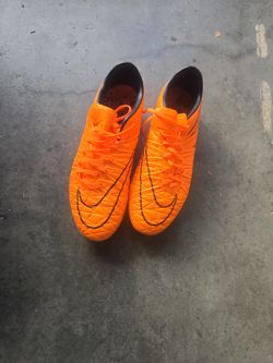Nike Hypervenom Phinish Orange Football Soccer Cleats Neymar