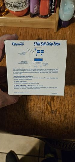 New 514n soft-chirp siren