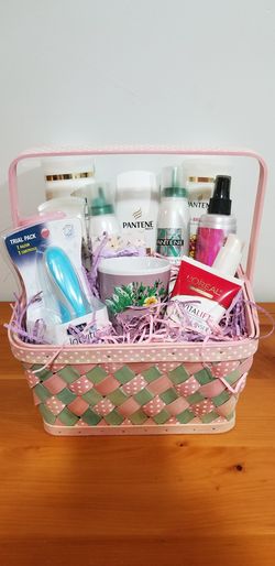 #6 Homemade Easter Mother's Day Beauty Basket Gift