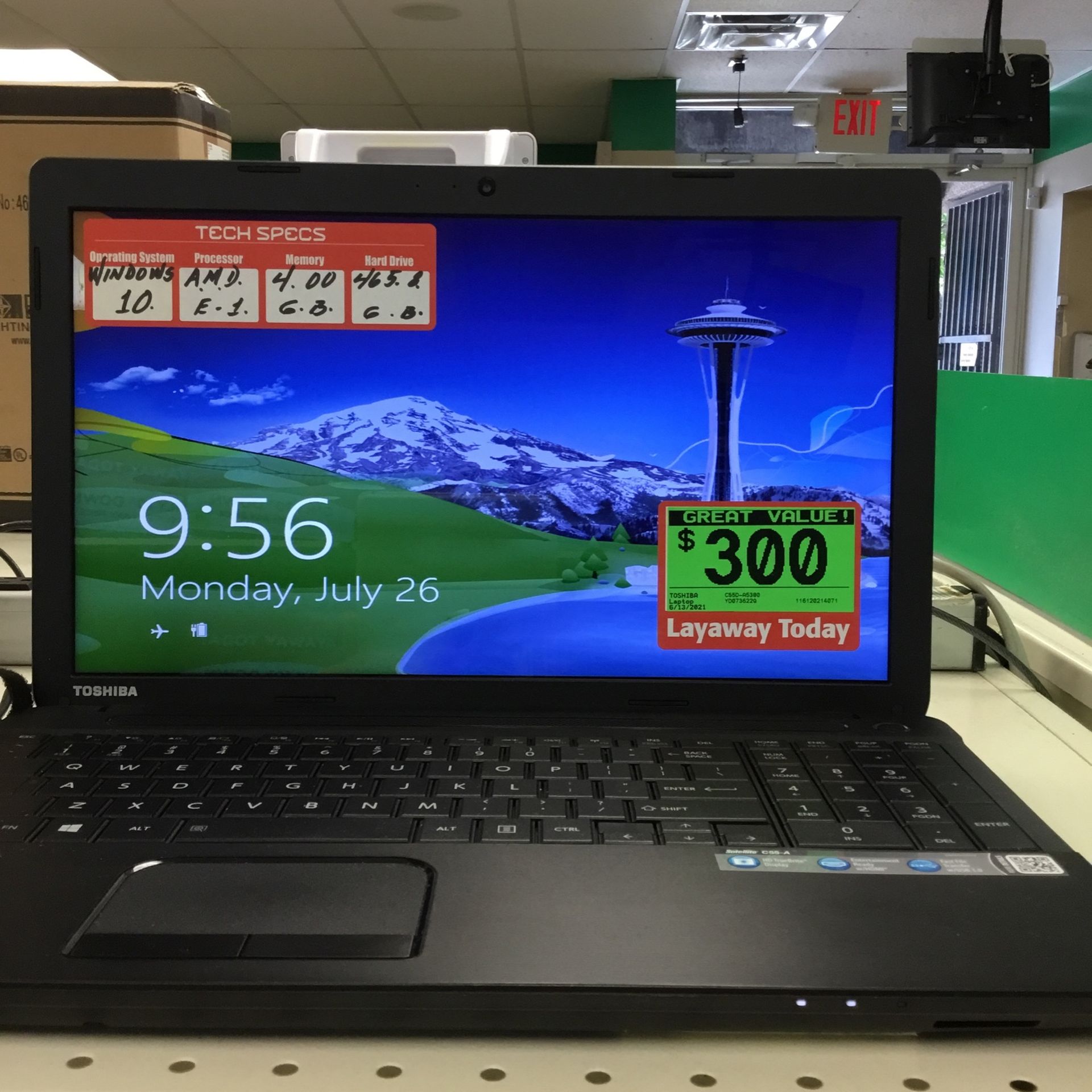 Toshiba Laptop