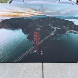 Golden Gate Framed Cavas - 59” x 40”