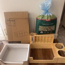 Rabbit Bunny Cage and set