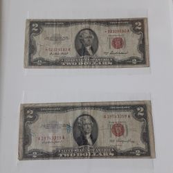 $2 Dollar Bills.... There's 7 Total