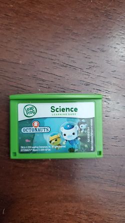 Leapster Leap Frog Explorer Octonauts Science Cartridge