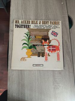 Mr.Acker bilk& Bent Fabric togjeter! vinyl