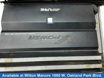 Alpine Mrp-f250 Black Car Audio System