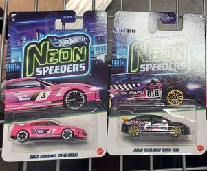 New for 2026 hot wheels neon speeders $8 each