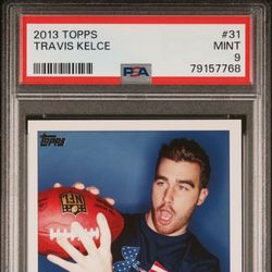 2013 Topps Football Travis Kelce RC PSA