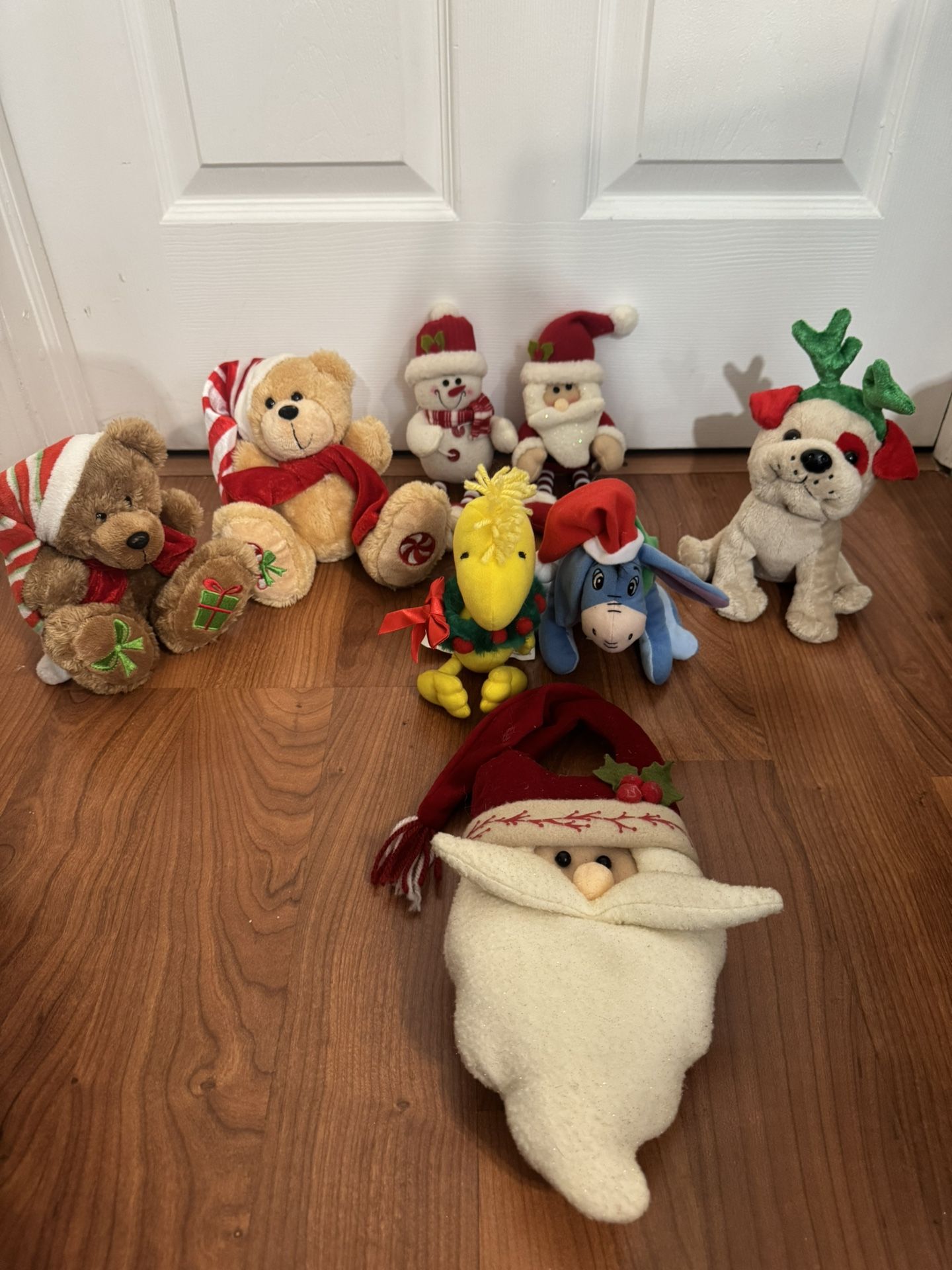 Christmas Stuffed Animals Decor Decorations