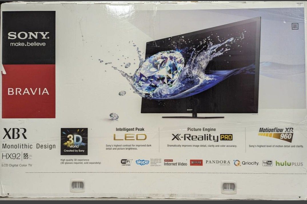 Sony Bravia XBR-HX929 55 Inch LED TV