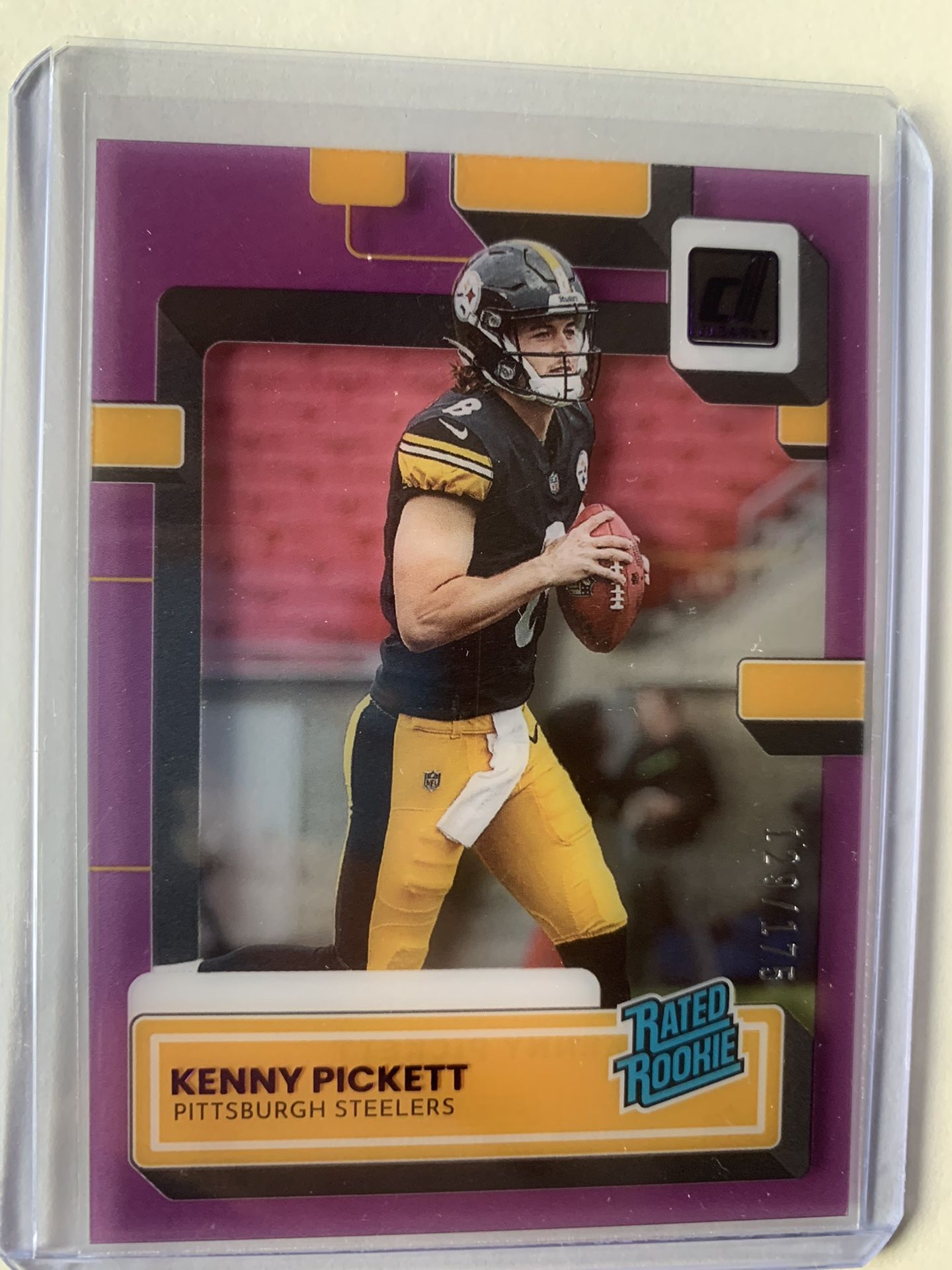 2022 Donruss Clearly 129/175 Kenny Pickett