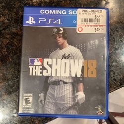 The Show 18 Baseball Game 