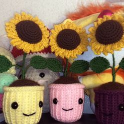 Crochet Sunflower  