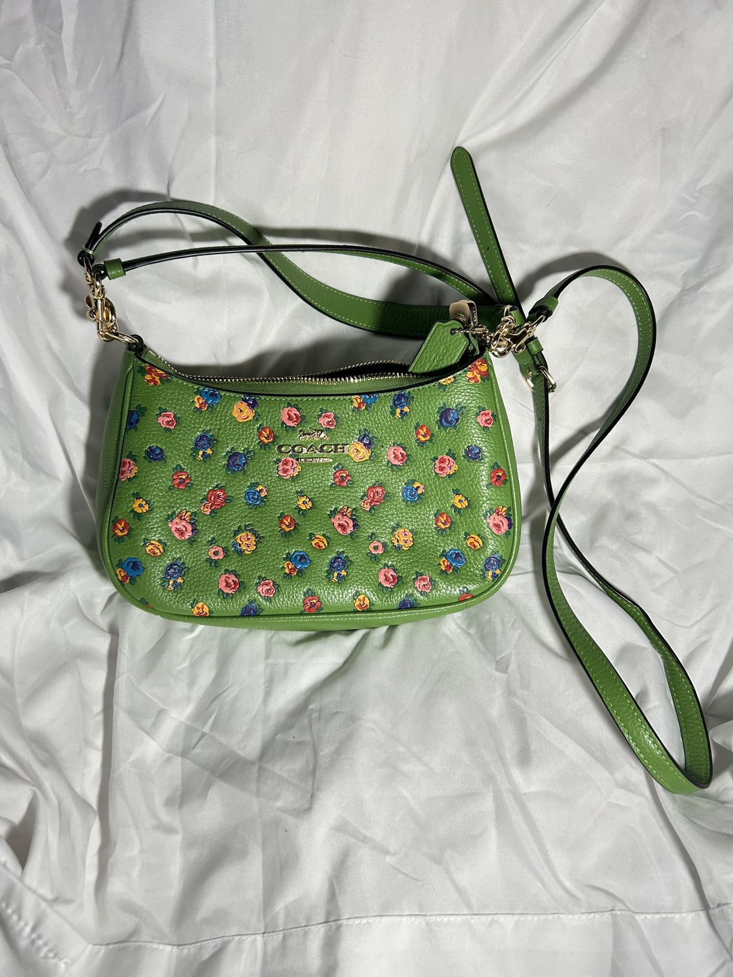spring green coach bag 