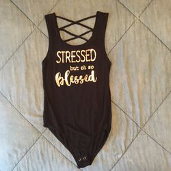 Medium women’s bodysuit/workout attire/lounging outfit