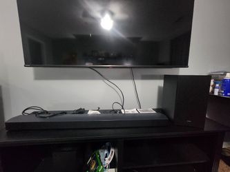 Samsung Soudbar And Subwoofer