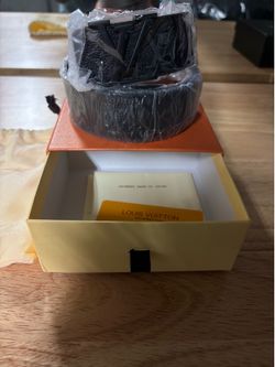 Louis Vuitton black belt