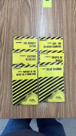Vintage Cliff Notes(read description)