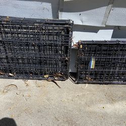 Portable Metal Dog Crates 