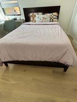 Full size bed frame( mattress not included)