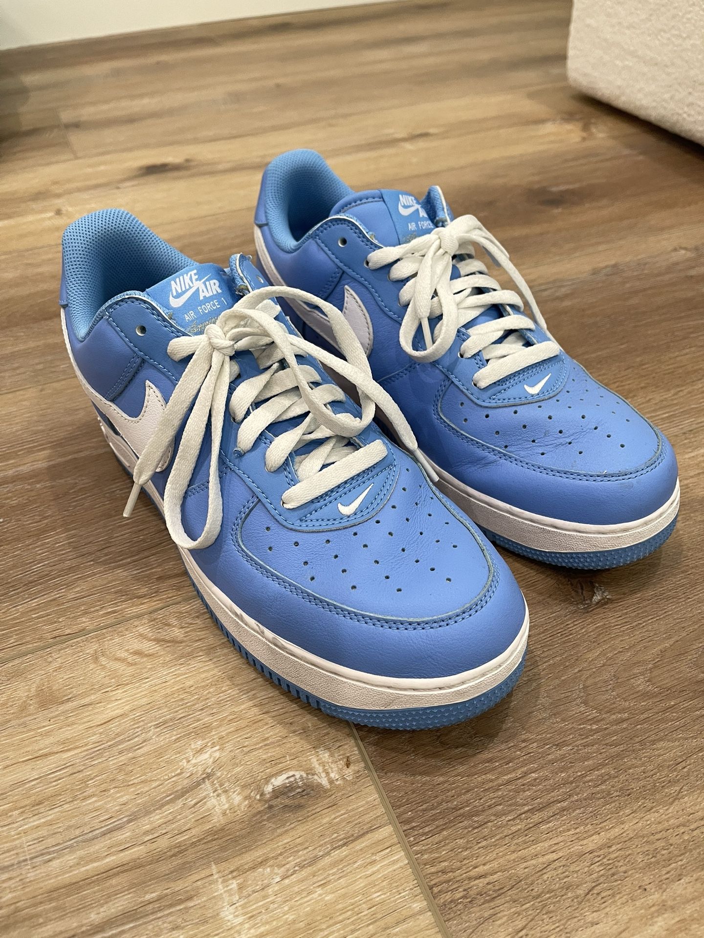 Air Force 1 University Blue/White Size 12