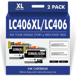 Cool Toner LC406XL LC406 Ink Cartridges for Brother Printer MFC-J4335DW MFC-J5855DW LC 406 XL for MFC-J6555DW MFC-J4535DW MFC-J6955DW MFC-J4345DW MFC-