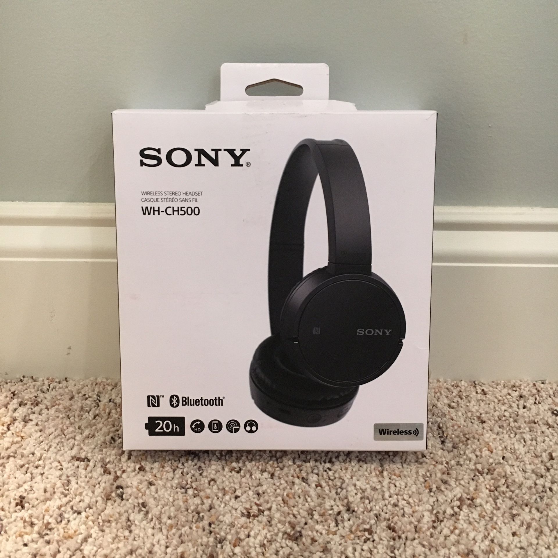 Sony Bluetooth Headphones WH-CH500