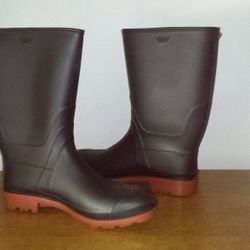 Explorer Men's Waterproof Rubber Boots- Fishing,Hunting,Farm-Stable Size 12 New In Box