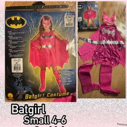 Bat girl costume 4-6 $10