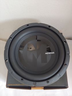 MEMPHIS ( 1 ) 10 INCH 2 OR 4 OHM SELECTABLE VOICE COIL CAR SUBWOOFER 600 WATTS