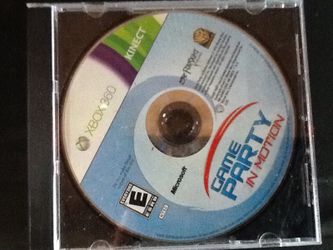 Xbox 360 game and party in motion