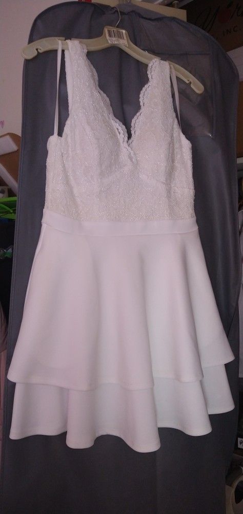 Little White Party Dress